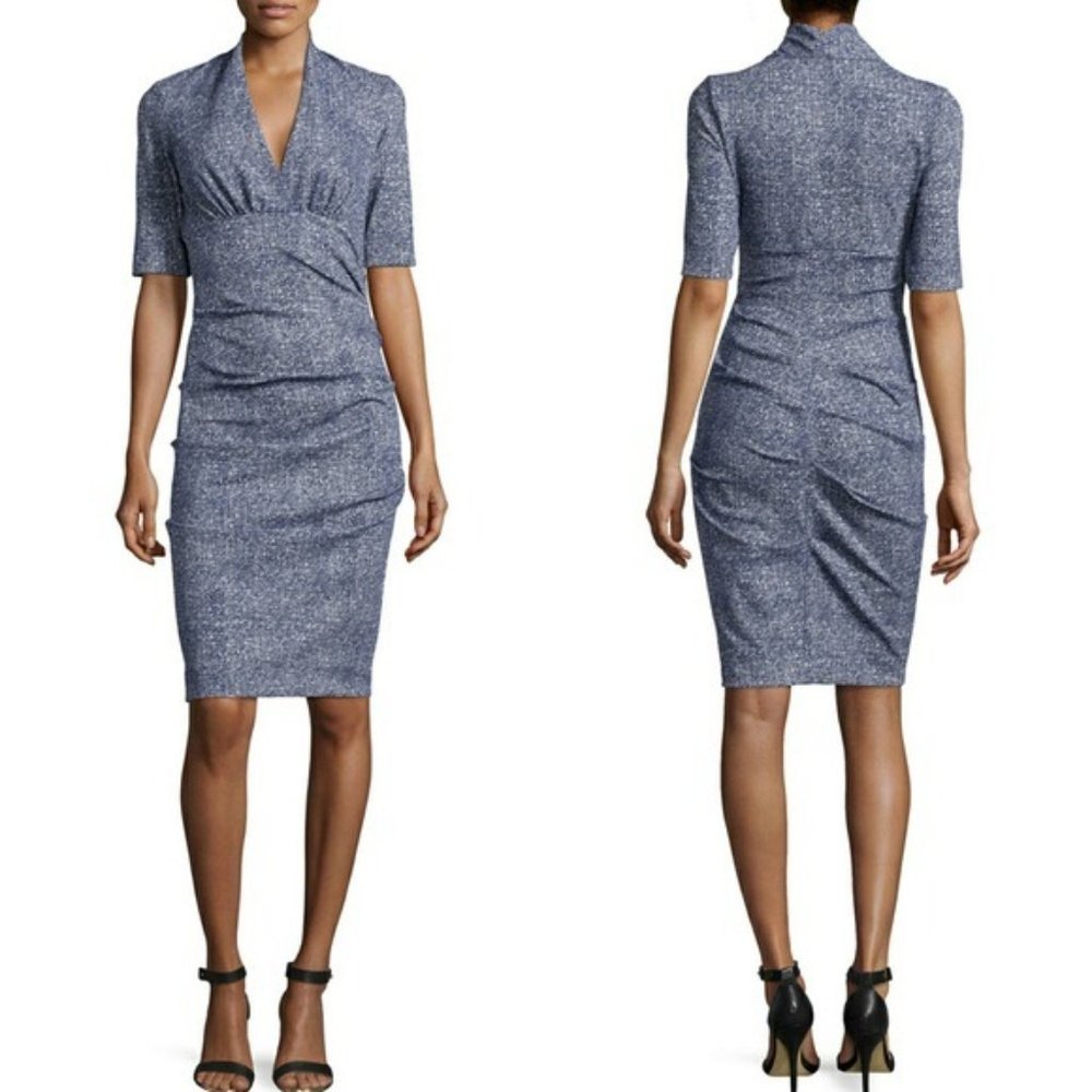 Nicole Miller Artelier Ruched Dress